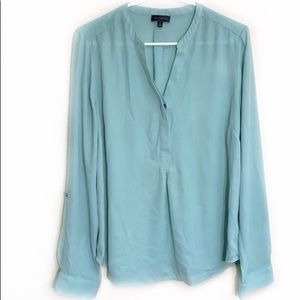 Limited sea foam blue / green blouse.
